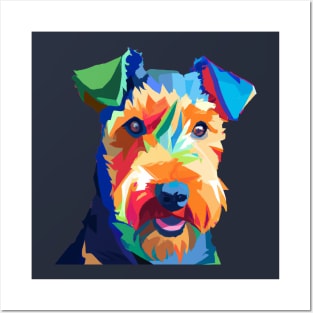 Welsh Terrier Pop Art - Dog Lover Gifts Posters and Art